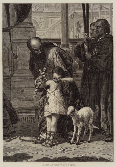 Sint-Jansdag, Venetië door Francis William Topham